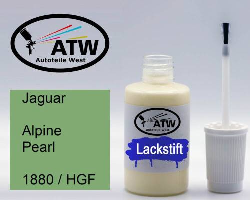 Jaguar, Alpine Pearl, 1880 / HGF: 20ml Lackstift, von ATW Autoteile West.